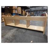 (2) Wooden Shelf Unit by Kaplan