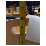 (2) Wooden Shelf Unit by Kaplan