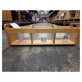 (2) Wooden Shelf Unit by Kaplan
