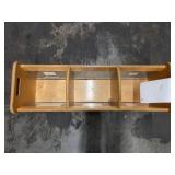 (2) Wooden Shelf Unit by Kaplan