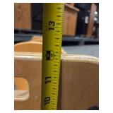 (2) Wooden Shelf Unit by Kaplan