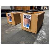 (2) Kaplan Magazine Storage Box