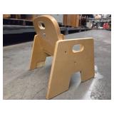 (4) Kaplan Early Learning Wooden Chair