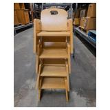 (4) Kaplan Early Learning Wooden Chair