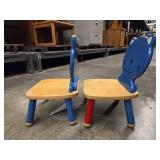 (3) Kaplan Chairs and (2) Cat Chairs