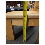 (4) Environment Wooden Ladder Back Chairs