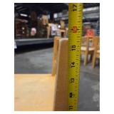 (4) Environment Wooden Ladder Back Chairs