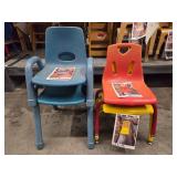 (4) Plastic Kids Chairs