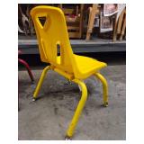 (4) Plastic Kids Chairs