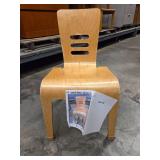 (3) Plywood Stack Chairs