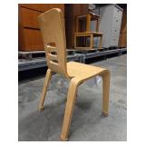 (3) Plywood Stack Chairs