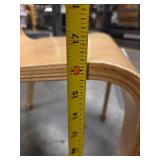 (3) Plywood Stack Chairs