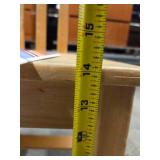 (2) Oak School Chairs