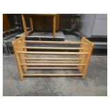 Kaplan Early Learning Wooden Ball Rack