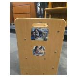 Kaplan Early Learning Wooden Ball Rack