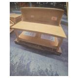 Wooden Retail Display Shelf Unit