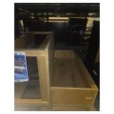 Wooden Retail Display Shelf Unit
