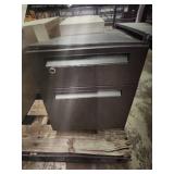 Industrial Double-Slot Metal Filing Cabinet