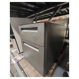 Industrial Double-Slot Metal Filing Cabinet