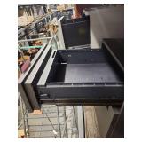 Industrial Double-Slot Metal Filing Cabinet