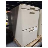 Metal 2-Drawer Filing Cabinet with Lock