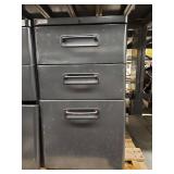 Industrial Metal Filing Cabinet Set