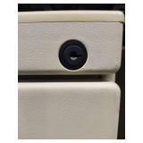 Metal 2-Drawer Filing Cabinet with Lock