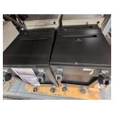 (2) Commercial Filing Cabinet with Casters - Model BUMPF24BFL