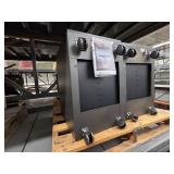 (2) Commercial Filing Cabinet with Casters - Model BUMPF24BFL