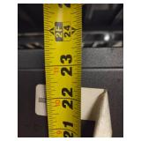 (2) Commercial Filing Cabinet with Casters - Model BUMPF24BFL