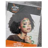 Hyde and EEK! Halloween Temporary Tattoo & Gem Kit - 2ct Hyde and EEK! Halloween Temporary Tattoo & Gem Kit - 2ct