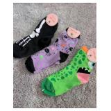 Halloween Kids Sock Collection - Spider, Skeleton, and Monster Design Halloween Kids Sock Collection - Spider, Skeleton, and Monster Design