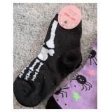 Halloween Kids Sock Collection - Spider, Skeleton, and Monster Design Halloween Kids Sock Collection - Spider, Skeleton, and Monster Design