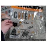 Halloween Gel Window Clings - 4 ct Halloween Gel Window Clings - 4 ct
