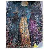 Mystical Witch Sisters Frameless Canvas Poster Mystical Witch Sisters Frameless Canvas Poster