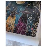 Mystical Witch Sisters Frameless Canvas Poster Mystical Witch Sisters Frameless Canvas Poster