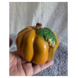 Ceramic Halloween Pumpkin Tea Light Holders - 2 ct Ceramic Halloween Pumpkin Tea Light Holders - 2 ct