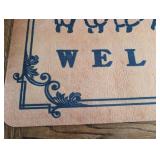 Sign Language Welcome Door Mat Sign Language Welcome Door Mat