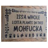Funny Plant Door Mat Funny Plant Door Mat