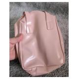 Light Pink Leather Mini Travel Bag Light Pink Leather Mini Travel Bag