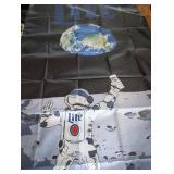 Miller Lite Astronaut Space Banner Flag - 3x5 ft Miller Lite Astronaut Space Banner Flag - 3x5 ft