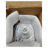Touch Table Lamp for Nightstand - Small Bedside Lamp for Bedroom Living Room Night Stands, Desk Lamp with White Glass Shade for Small Spaces, 3 Way Dimmable, LED Bulbs, Gifts - Retail: $24 Touch Table Lamp for Nightstand - Small Bedside Lamp for Bedroom Living Room Night Stands, Desk Lamp with White Glass Shade for Small Spaces, 3 Way Dimmable, LED Bulbs, Gifts - Retail: $24
