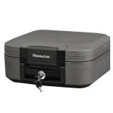 SentrySafe CHW20201 Fire and Water-Resistant Chest Safe with Key Lock  0.28 Cu. ft. - Retail: $106 SentrySafe CHW20201 Fire and Water-Resistant Chest Safe with Key Lock  0.28 Cu. ft. - Retail: $106