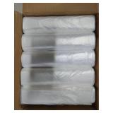TYPLASTICS 40-45 Gallon Clear Trash Can Liners - 40 x 48in High Density Garbage Bags - Case of 250 Multipurpose for Office, Outdoor, Recycling, Industrial and Commercial - Retail: $35 TYPLASTICS 40-45 Gallon Clear Trash Can Liners - 40 x 48in High Density Garbage Bags - Case of 250 Multipurpose for Office, Outdoor, Recycling, Industrial and Commercial - Retail: $35