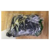 Womens black t shirt with textured flowers 2XL  - Womens black t shirt with textured flowers 2XL  -