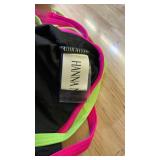 HANNA NIKOLE black pink green swimsuit size large - HANNA NIKOLE black pink green swimsuit size large -