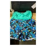 Tempt Me Aqua Leaves Two Piece Tankini Swimsuits for Women Tummy Control Bathing Suit with Shorts Athletic Swimwear XL - Retail: $35 Tempt Me Aqua Leaves Two Piece Tankini Swimsuits for Women Tummy Control Bathing Suit with Shorts Athletic Swimwear XL - Retail: $35