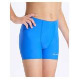 DEVOROPA Youth Boys,Big Kid, Swim Shorts Square Leg Swimsuit Nylon Swimming Boxer Brief UPF 50+ Blue L - Retail: $20 DEVOROPA Youth Boys,Big Kid, Swim Shorts Square Leg Swimsuit Nylon Swimming Boxer Brief UPF 50+ Blue L - Retail: $20