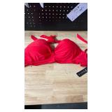 Red Tempt Me Halter Bikini Top size 20 W - Retail: $15 Red Tempt Me Halter Bikini Top size 20 W - Retail: $15