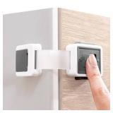 Child Safety Locks (4-Pack) - Baby Proof Cabinets, Drawers, Toilets and Appliances- Adjustable Strap Length, Double Lock Option - Easy Latch for Adults to Open - Retail: $9 Child Safety Locks (4-Pack) - Baby Proof Cabinets, Drawers, Toilets and Appliances- Adjustable Strap Length, Double Lock Option - Easy Latch for Adults to Open - Retail: $9